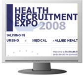 The Health Recruitment Expo. RDS Dublin.